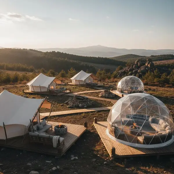 Eskişehir Sündiken Dağları Glamping
