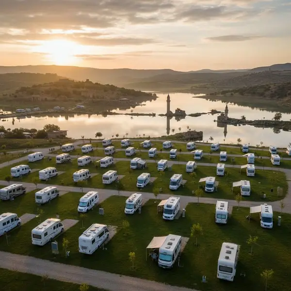 Halfeti Batık Şehir Karavan Alanı