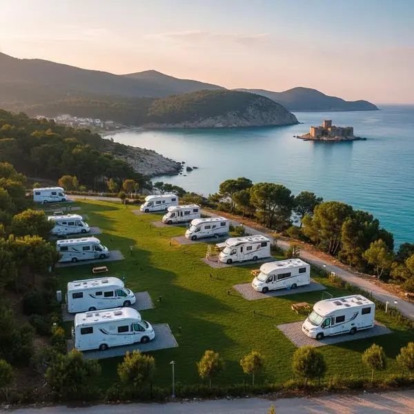Mersin Kızkalesi Karavan Alanı