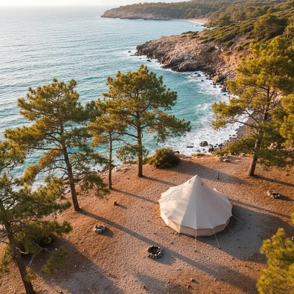 One tent