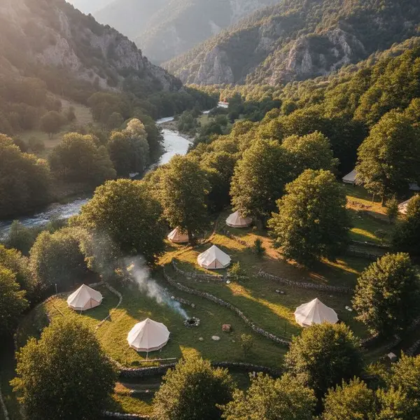 Tunceli Munzur Vadisi Çadır Kampı
